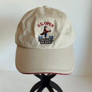 US Open 2009 Bethpage Black Hat USGA Member Adjustable Khaki Golf Cap